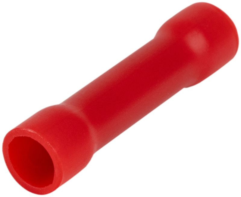 Izolirani vezni tulec 1,5 mm2, L=25 mm, d1=2 mm, rdeč